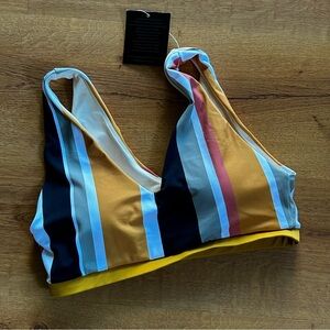 Senita Athletics Honey Stripes Havasu Top Size Large